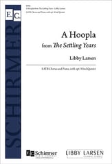 A Hoopla SATB choral sheet music cover